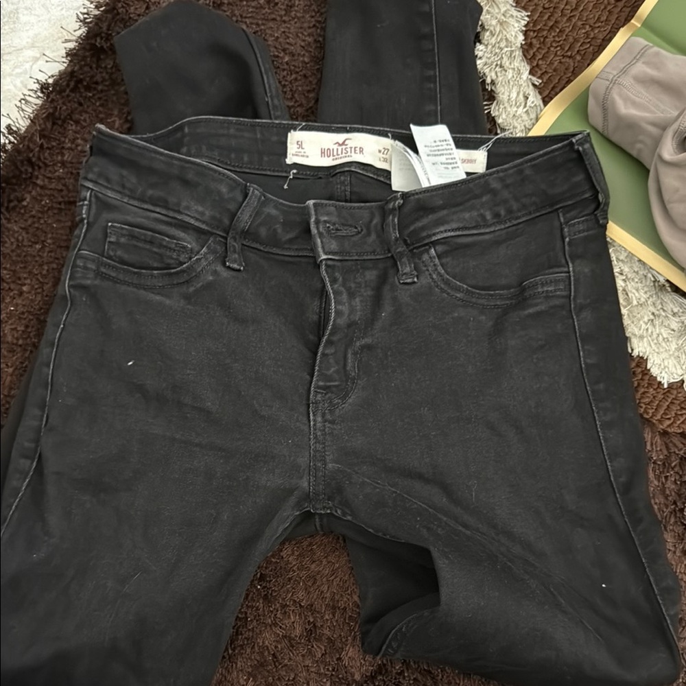Hollister Black Skinny Jeans Classic Style